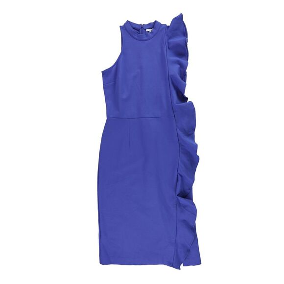 bar III Womens Ponte-Knit Sheath Dress, cobaltblue, XL - Picture 1 of 1